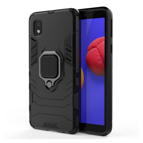 Ударопрочный чехол Transformer Ring for Magnet с кольцом-подставкой для Samsung Galaxy M01 Core / A01 Core (Черный)
Ударопрочный чехол Transformer Ring for Magnet с кольцом-подставкой для Samsung Galaxy M01 Core / A01 Core (Черный)