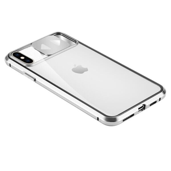 Противоударный металический чехол Camshield 360 с защитой камеры для Apple iPhone XS Max (6.5") (Серебряный)
Противоударный металический чехол Camshield 360 с защитой камеры для Apple iPhone XS Max (6.5") (Серебряный)