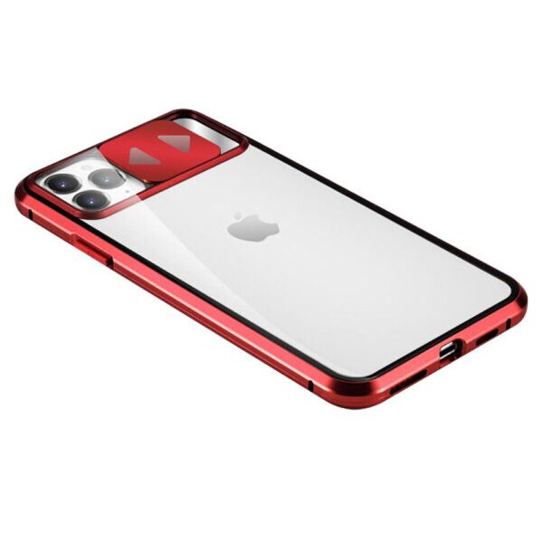 Противоударный металический чехол Camshield 360 с защитой камеры для Apple iPhone 11 Pro Max (6.5") (Красный)
Противоударный металический чехол Camshield 360 с защитой камеры для Apple iPhone 11 Pro Max (6.5") (Красный)