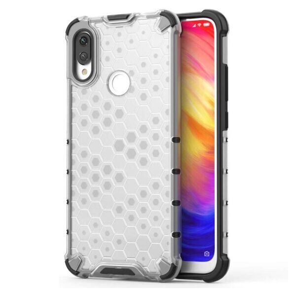 Ударопрочный чехол Honeycomb для Xiaomi Redmi Note 7 / Note 7 Pro / Note 7s (Прозрачный)
Ударопрочный чехол Honeycomb для Xiaomi Redmi Note 7 / Note 7 Pro / Note 7s (Прозрачный)