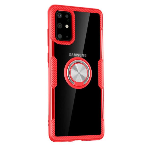 Противоударный чехол Deen CrystalRing под магнитный держатель для Samsung Galaxy S20 (Прозрачный / Красный)
Противоударный чехол Deen CrystalRing под магнитный держатель для Samsung Galaxy S20 (Прозрачный / Красный)