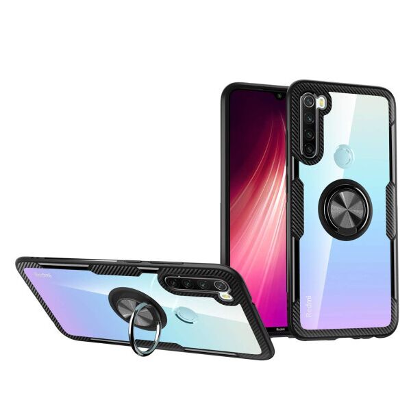 Противоударный чехол Deen CrystalRing под магнитный держатель для Xiaomi Redmi Note 8T (Прозрачный / Черный)
Противоударный чехол Deen CrystalRing под магнитный держатель для Xiaomi Redmi Note 8T (Прозрачный / Черный)