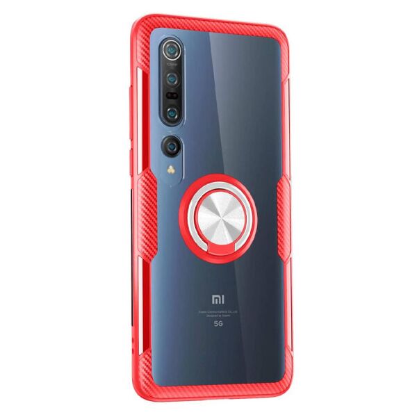 Противоударный чехол Deen CrystalRing под магнитный держатель для Xiaomi Mi 10 / Mi 10 Pro (Прозрачный / Красный)
Противоударный чехол Deen CrystalRing под магнитный держатель для Xiaomi Mi 10 / Mi 10 Pro (Прозрачный / Красный)
