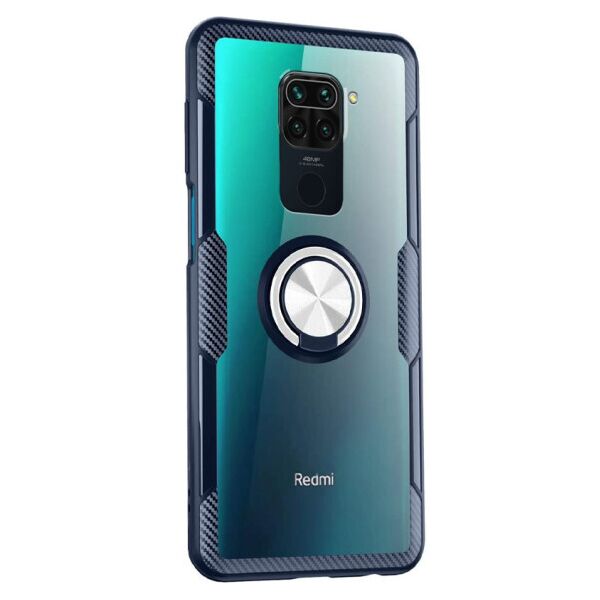Противоударный чехол Deen CrystalRing под магнитный держатель для Xiaomi Redmi Note 9 / Redmi 10X (Прозрачный / Темно-синий)
Противоударный чехол Deen CrystalRing под магнитный держатель для Xiaomi Redmi Note 9 / Redmi 10X (Прозрачный / Темно-синий)