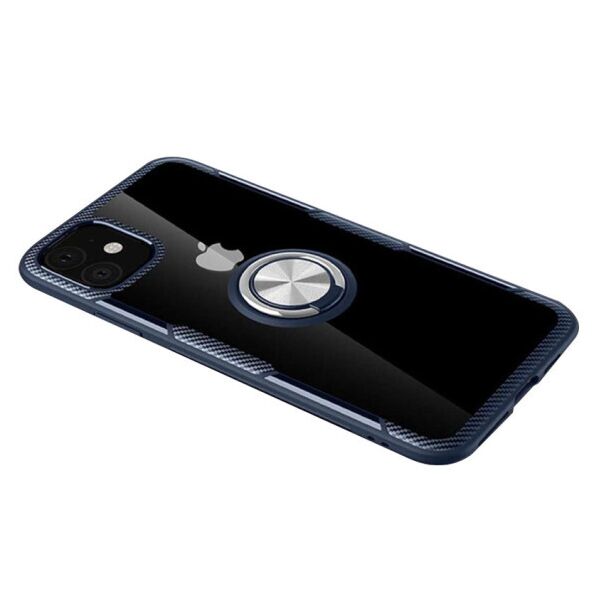 Противоударный чехол Deen CrystalRing под магнитный держатель для Apple iPhone 11 (6.1") (Прозрачный / Темно-синий)
Противоударный чехол Deen CrystalRing под магнитный держатель для Apple iPhone 11 (6.1") (Прозрачный / Темно-синий)