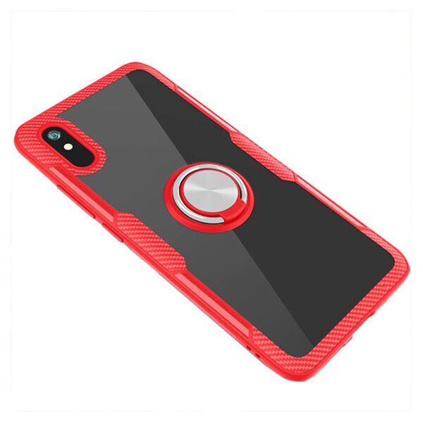 Противоударный чехол Deen CrystalRing под магнитный держатель для Xiaomi Redmi 9A (Прозрачный / Красный)
Противоударный чехол Deen CrystalRing под магнитный держатель для Xiaomi Redmi 9A (Прозрачный / Красный)