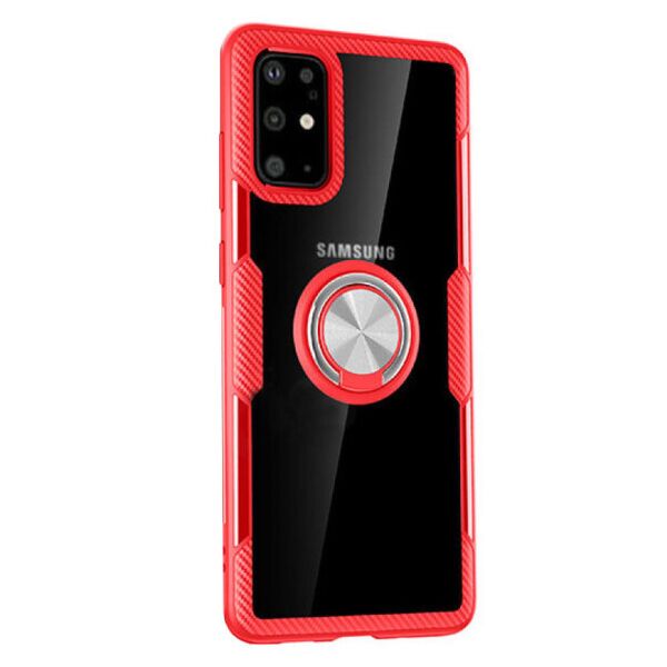 Противоударный чехол Deen CrystalRing под магнитный держатель для Samsung Galaxy S20+ (Прозрачный / Красный)
Противоударный чехол Deen CrystalRing под магнитный держатель для Samsung Galaxy S20+ (Прозрачный / Красный)
