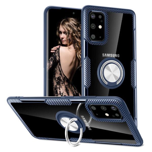 Противоударный чехол Deen CrystalRing под магнитный держатель для Samsung Galaxy S20+ (Прозрачный / Темно-синий)
Противоударный чехол Deen CrystalRing под магнитный держатель для Samsung Galaxy S20+ (Прозрачный / Темно-синий)