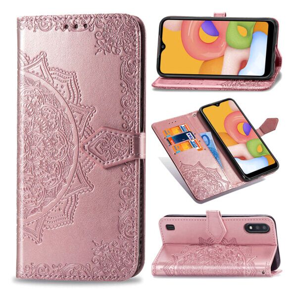 Кожаный чехол (книжка) Art Case с визитницей для Samsung Galaxy A01 (Розовый)
Кожаный чехол (книжка) Art Case с визитницей для Samsung Galaxy A01 (Розовый)