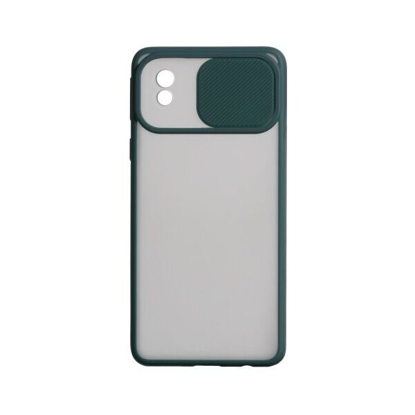 Силиконовый чехол Camshield со шторкой защищающей камеру для Samsung Galaxy A01 Core (Зеленый)
Силиконовый чехол Camshield со шторкой защищающей камеру для Samsung Galaxy A01 Core (Зеленый)