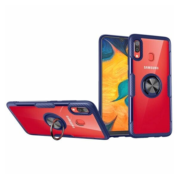 TPU+PC чехол Deen CrystalRing под магнитный держатель для Samsung Galaxy A20 / A30 (Прозрачный / Синий)
TPU+PC чехол Deen CrystalRing под магнитный держатель для Samsung Galaxy A20 / A30 (Прозрачный / Синий)