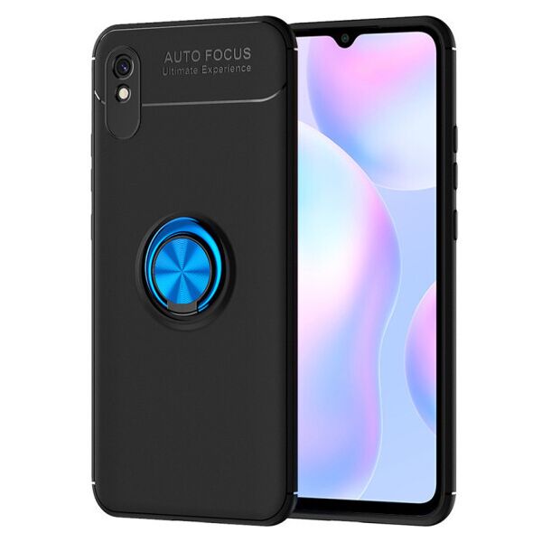 Силиконовый чехол Deen ColorRing под магнитный держатель для Xiaomi Redmi 9A (Черный / Синий)
Силиконовый чехол Deen ColorRing под магнитный держатель для Xiaomi Redmi 9A (Черный / Синий)