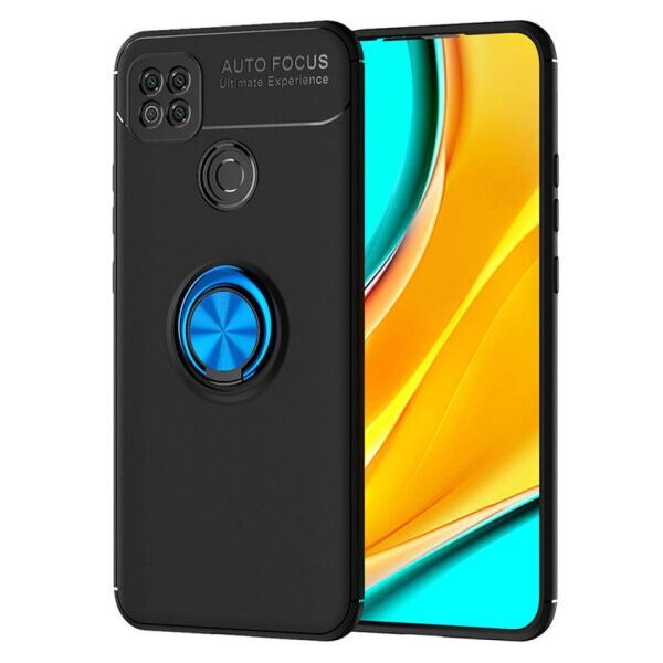Силиконовый чехол Deen ColorRing под магнитный держатель для Xiaomi Redmi 9C (Черный / Синий)
Силиконовый чехол Deen ColorRing под магнитный держатель для Xiaomi Redmi 9C (Черный / Синий)