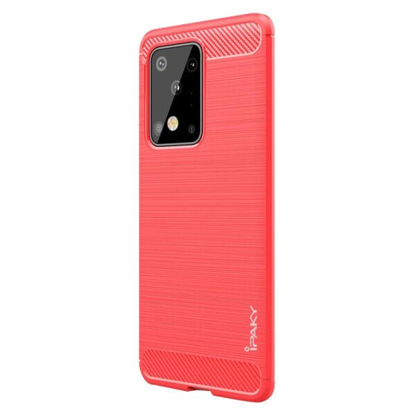 Противоударный силиконовый чехол iPaky Slim Series для Samsung Galaxy S20 Ultra (Красный)
Противоударный силиконовый чехол iPaky Slim Series для Samsung Galaxy S20 Ultra (Красный)