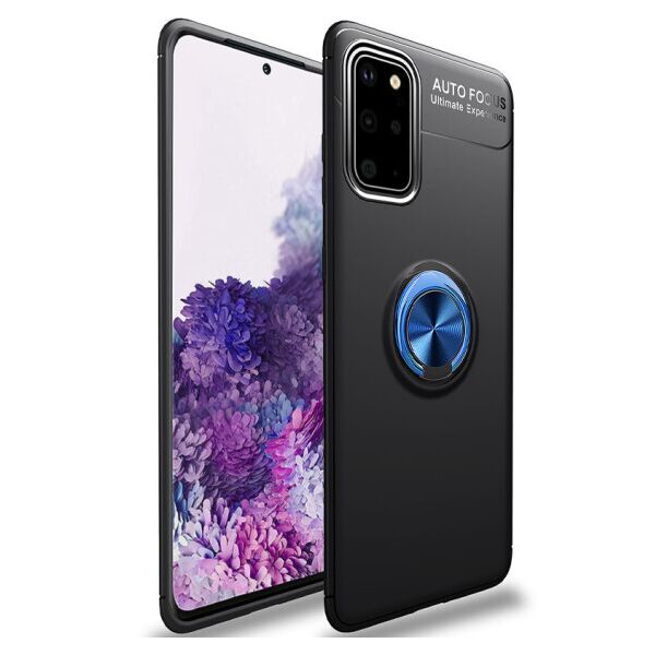 Силиконовый чехол Deen ColorRing под магнитный держатель для Samsung Galaxy S20+ (Черный / Синий)
Силиконовый чехол Deen ColorRing под магнитный держатель для Samsung Galaxy S20+ (Черный / Синий)