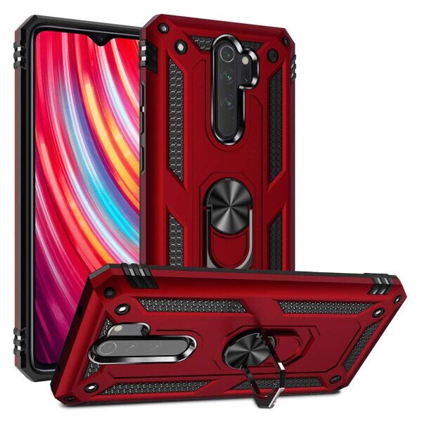 Ударопрочный чехол Serge Ring магнитный держатель для Xiaomi Redmi Note 8 Pro (Красный)
Ударопрочный чехол Serge Ring магнитный держатель для Xiaomi Redmi Note 8 Pro (Красный)