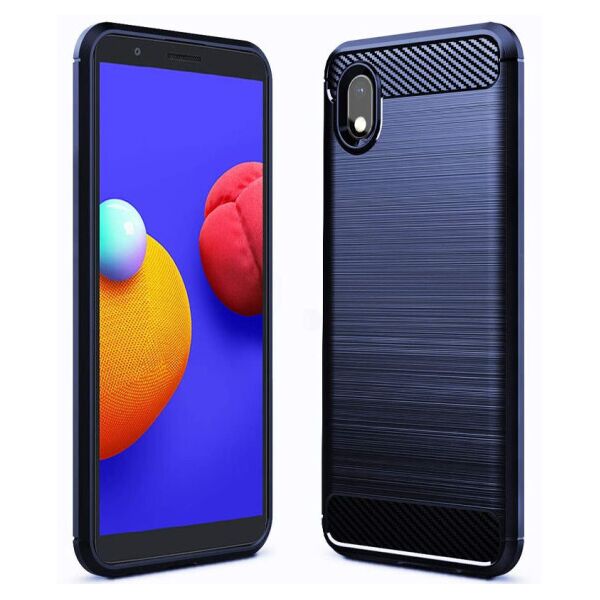 Силиконовый противоударный чехол Polished Carbon для Samsung Galaxy M01 Core / A01 Core (Синий)
Силиконовый противоударный чехол Polished Carbon для Samsung Galaxy M01 Core / A01 Core (Синий)