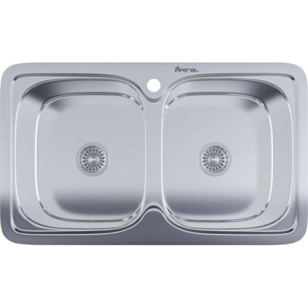 Прямоугольная врезная кухонная мойка двойная Imperial 7948 Decor (IMP7948DEC) Нержавеющая сталь
Прямоугольная врезная кухонная мойка двойная Imperial 7948 Decor (IMP7948DEC) Нержавеющая сталь