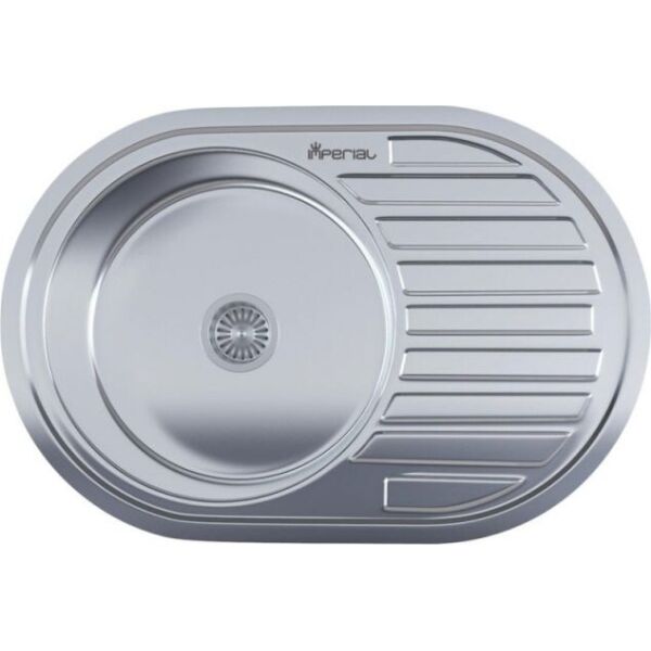 Кухонная мойка стальная, овальная с нержавеющая стали,от бренд Imperial серий 7750 с покрытием Satin (IMP7750SAT),цвет- нержавеющая сталь.
Кухонная мойка стальная, овальная с нержавеющая стали,от бренд Imperial серий 7750 с покрытием Satin (IMP7750SAT),цвет- нержавеющая сталь.