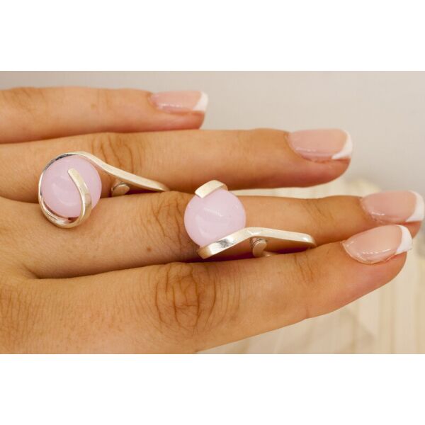 Серьги с розовым кварцем
Серьги с розовым кварцем