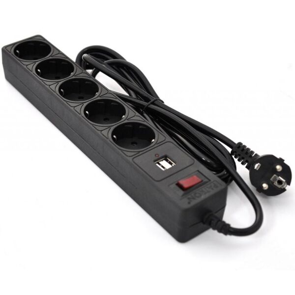 Сетевой фильтр питания PATRON 3m (SP-53) + 2 USB 2.0, 2.1A , 5 роз. BLACK (EXT-PN-SP-53-USB)
Сетевой фильтр питания PATRON 3m (SP-53) + 2 USB 2.0, 2.1A , 5 роз. BLACK (EXT-PN-SP-53-USB)