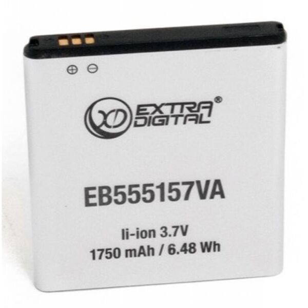 Аккумуляторная батарея для телефона EXTRADIGITAL Samsung SGH-i997 Galaxy S Infuse 4G (1750 mAh, EB555157VA) (BMS6331)
Аккумуляторная батарея для телефона EXTRADIGITAL Samsung SGH-i997 Galaxy S Infuse 4G (1750 mAh, EB555157VA) (BMS6331)