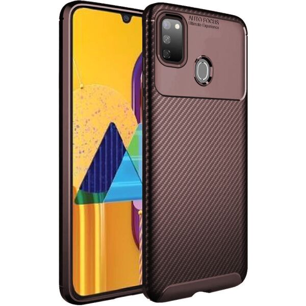 Чехол Carbon Case для Samsung Galaxy M30s / M21 Brown 
Чехол Carbon Case для Samsung Galaxy M30s / M21 Brown