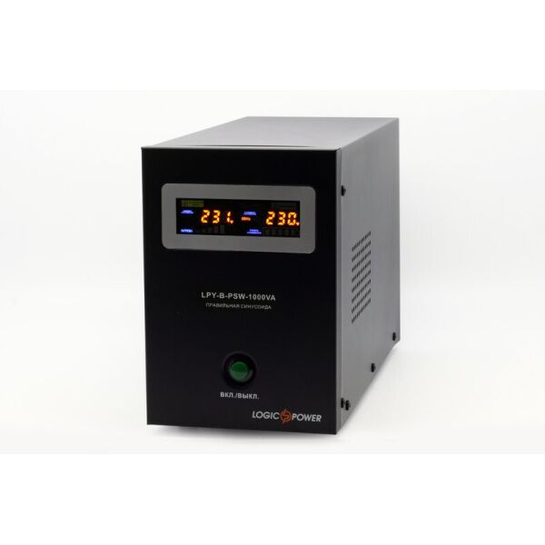 Бесперебойник LogicPower LPY-B-PSW-1500VA+ - ИБП (24В, 1050Вт) - инвертор с чистой синусоидой
Бесперебойник LogicPower LPY-B-PSW-1500VA+ - ИБП (24В, 1050Вт) - инвертор с чистой синусоидой