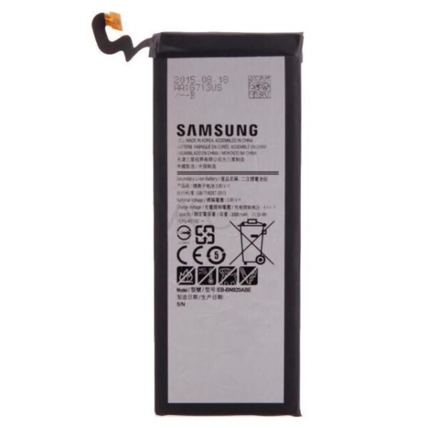 Аккумулятор EB-BN920ABE 3000mAh к телефону Samsung N9200 Galaxy Note 5, N920C Galaxy Note 5, N920F Galaxy Note 5
Аккумулятор EB-BN920ABE 3000mAh к телефону Samsung N9200 Galaxy Note 5, N920C Galaxy Note 5, N920F Galaxy Note 5