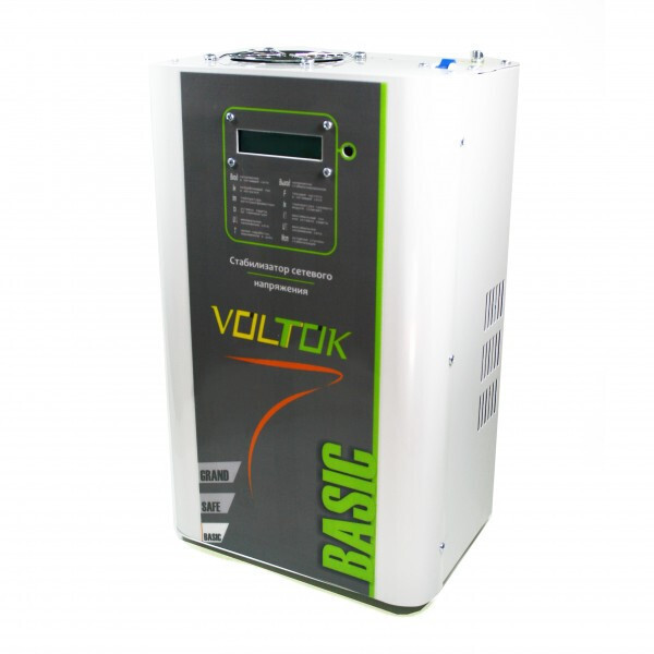 Стабилизатор напряжения Voltok Basiс plus Profi SRKw9-11000 для дома, дачи, квартиры, промышленности
Стабилизатор напряжения Voltok Basiс plus Profi SRKw9-11000 для дома, дачи, квартиры, промышленности