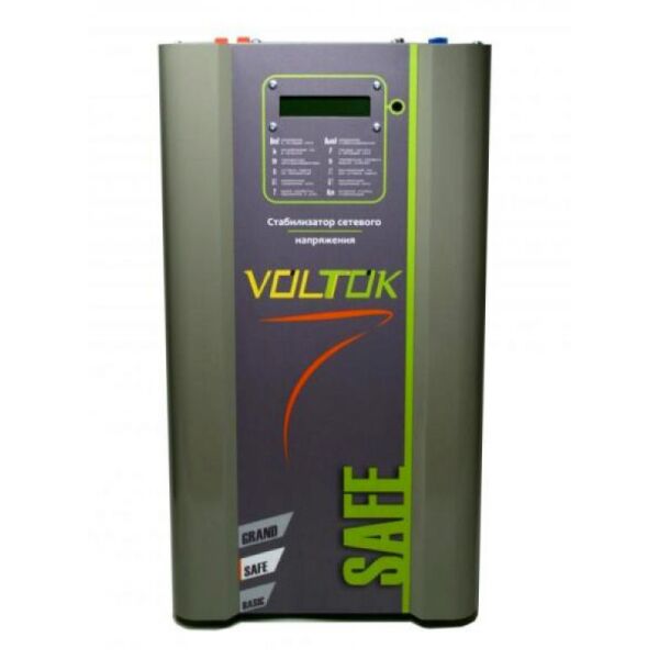 Стабилизатор напряжения Voltok Safe plus SRKw12-11000 - для дома, дачи, квартиры, промышленности
Стабилизатор напряжения Voltok Safe plus SRKw12-11000 - для дома, дачи, квартиры, промышленности