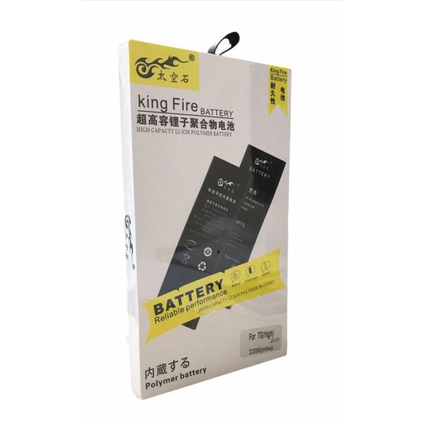 Аккумулятор king Fire для Apple iPhone 7 Усиленный 2200 mAh + набор для замены аккумулятора
Аккумулятор king Fire для Apple iPhone 7 Усиленный 2200 mAh + набор для замены аккумулятора