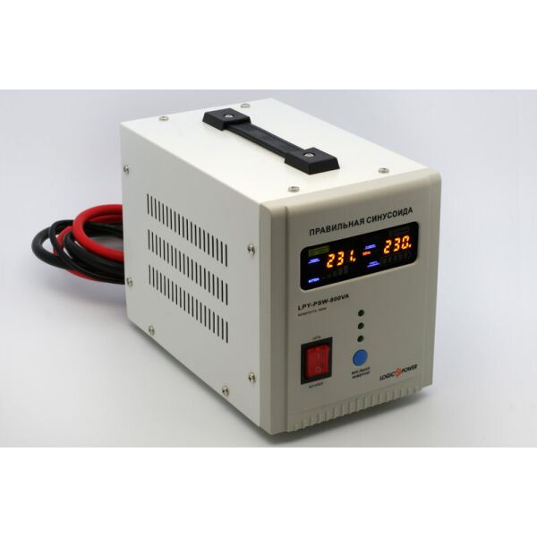Бесперебойник LogicPower LPY-PSW-800VA+ - ИБП (12В, 570Вт) - инвертор с чистой синусоидой
Бесперебойник LogicPower LPY-PSW-800VA+ - ИБП (12В, 570Вт) - инвертор с чистой синусоидой