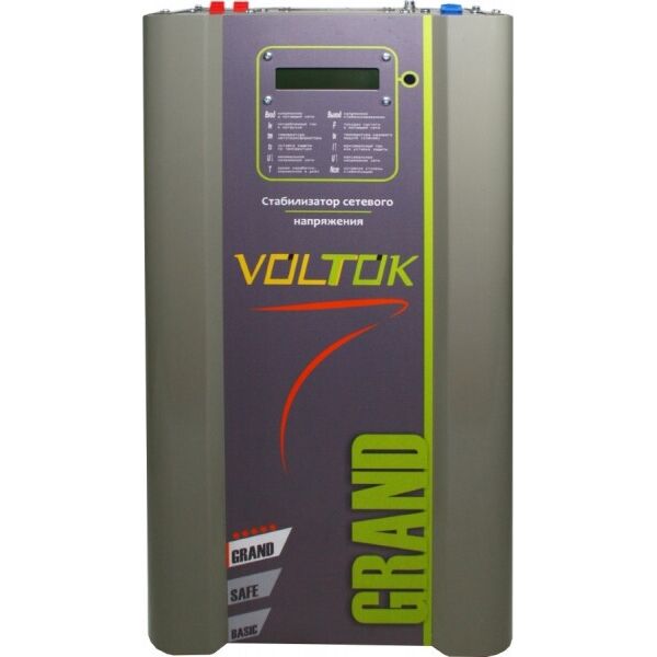 Стабилизатор напряжения Voltok Grand SRK16-9000 - для дома, дачи, квартиры, промышленности
Стабилизатор напряжения Voltok Grand SRK16-9000 - для дома, дачи, квартиры, промышленности