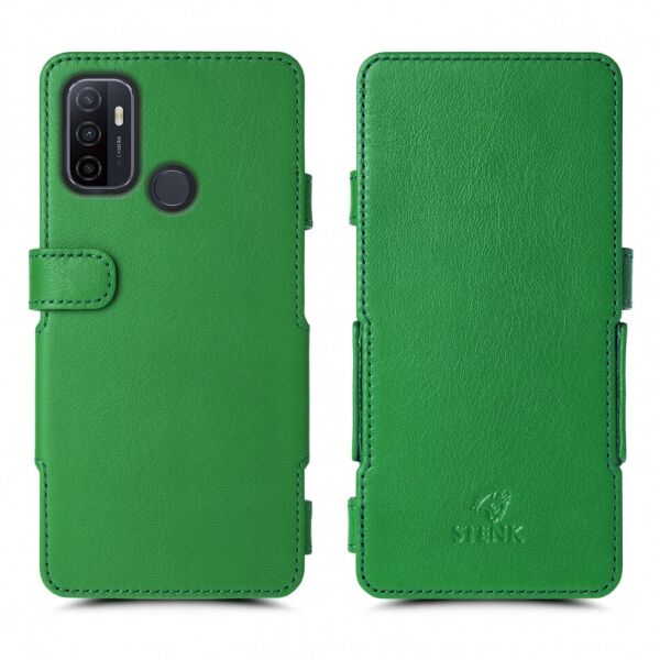 Чехол книжка Stenk Prime для OPPO A53 Зелёный
Чехол книжка Stenk Prime для OPPO A53 Зелёный