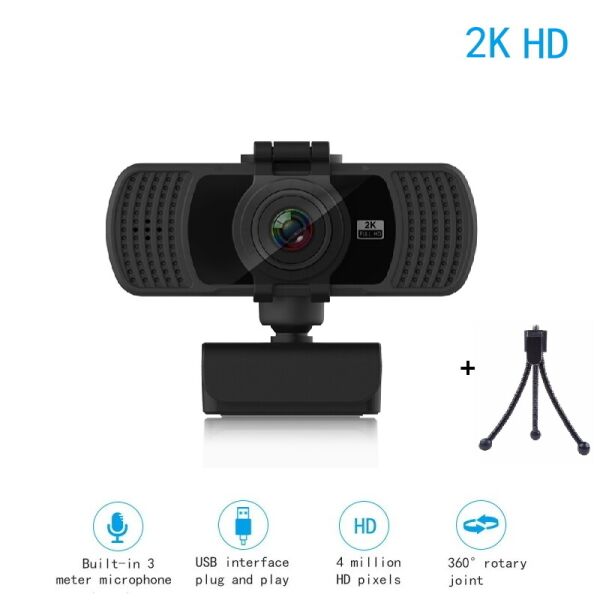 Веб-камера 2K USB Full HD (2560х1440) с автофокусом вебкамера с микрофоном для компьютера UTM Webcam (SJ-PC06) + штатив-тренога
Веб-камера 2K USB Full HD (2560х1440) с автофокусом вебкамера с микрофоном для компьютера UTM Webcam (SJ-PC06) + штатив-тренога