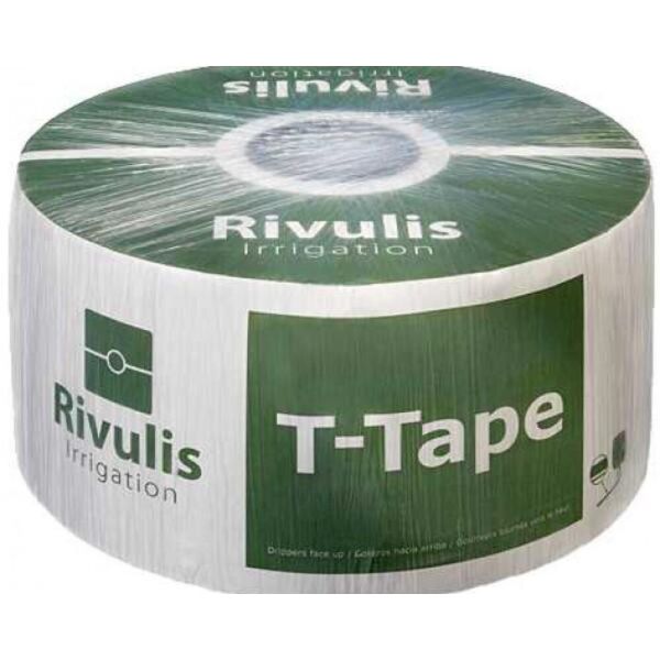 Капельная лента Rivulis Irrigation T-Tape 5 mil/20 см водовылив 5 до 13,5 л/ час 3658 м
Капельная лента Rivulis Irrigation T-Tape 5 mil/20 см водовылив 5 до 13,5 л/ час 3658 м
