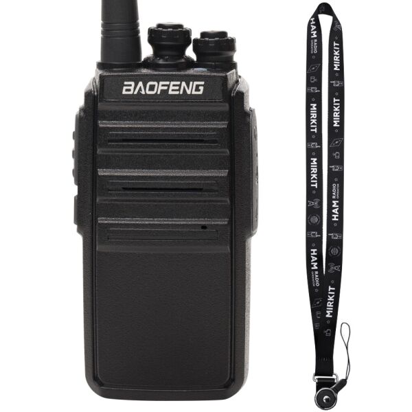 Портативная Рация Baofeng BF-C6, UHF, 5 Вт, 1500 мАч + USB зарядка + гарнитура + Ремешок на шею Mirkit черный
Портативная Рация Baofeng BF-C6, UHF, 5 Вт, 1500 мАч + USB зарядка + гарнитура + Ремешок на шею Mirkit черный