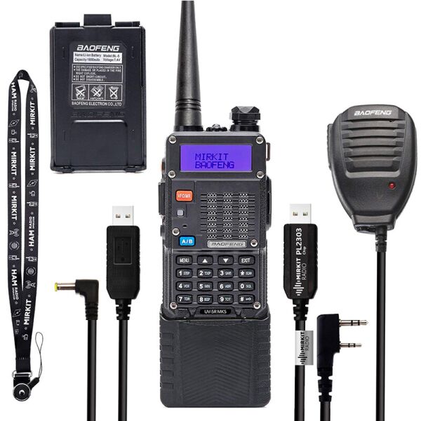 Комплект из Рация Baofeng UV-5R MK5, 8 Вт, + батарея 3800 мАч +Тангента+ Гарнитура + Кабель для зарядки + Кабель Mirkit для программирования + Ремшок на шею Mirkit черный
Комплект из Рация Baofeng UV-5R MK5, 8 Вт, + батарея 3800 мАч +Тангента+ Гарнитура + Кабель для зарядки + Кабель Mirkit для программирования + Ремшок на шею Mirkit черный