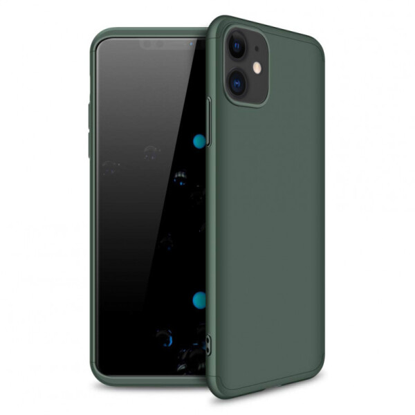 Пластиковая накладка GKK LikGus 360 градусов для Apple iPhone 11 (6.1) (Темно-зеленый) (786342)
Пластиковая накладка GKK LikGus 360 градусов для Apple iPhone 11 (6.1) (Темно-зеленый) (786342)