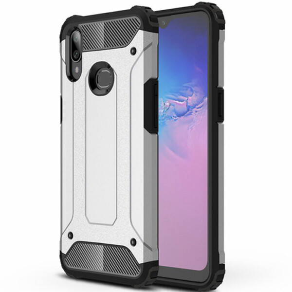 Бронированный противоударный TPU+PC чехол Immortal для Samsung Galaxy A10s (Серебряный) (788143)
Бронированный противоударный TPU+PC чехол Immortal для Samsung Galaxy A10s (Серебряный) (788143)