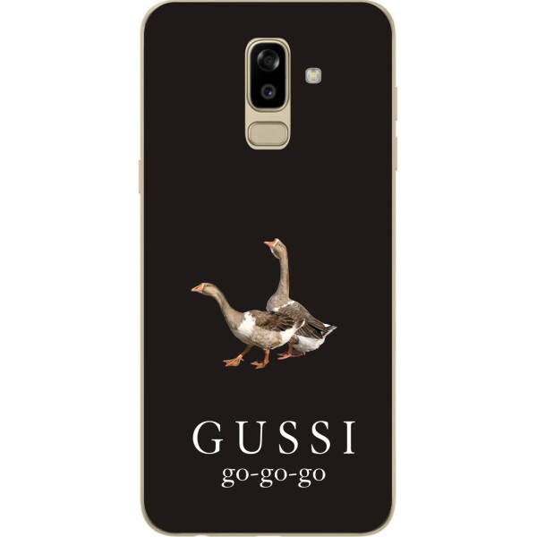 Антибрендовый силиконовый чехол Amstel для Samsung J810F Galaxy J8 2018 с картинкой Gussi go go на черном фоне
Антибрендовый силиконовый чехол Amstel для Samsung J810F Galaxy J8 2018 с картинкой Gussi go go на черном фоне