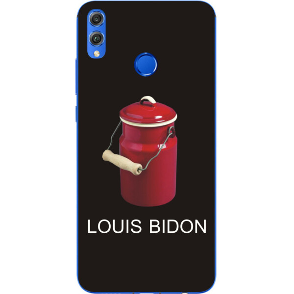 Антибрендовый силиконовый чехол Amstel для Huawei Honor 8x с картинкой Louis Bidon на черном фоне
Антибрендовый силиконовый чехол Amstel для Huawei Honor 8x с картинкой Louis Bidon на черном фоне