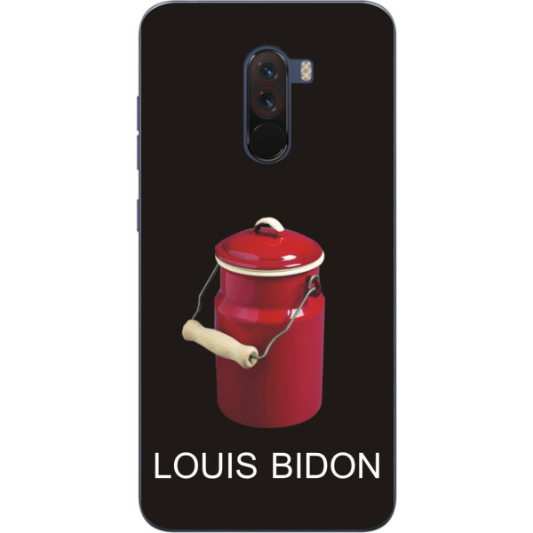Антибрендовый силиконовый чехол Amstel для Xiaomi Poco F1 с картинкой Louis Bidon на черном фоне
Антибрендовый силиконовый чехол Amstel для Xiaomi Poco F1 с картинкой Louis Bidon на черном фоне