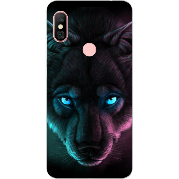 Силиконовый чехол бампер Amstel для Xiaomi Redmi Note 6 Pro с картинкой Волк с голубыми глазами
Силиконовый чехол бампер Amstel для Xiaomi Redmi Note 6 Pro с картинкой Волк с голубыми глазами