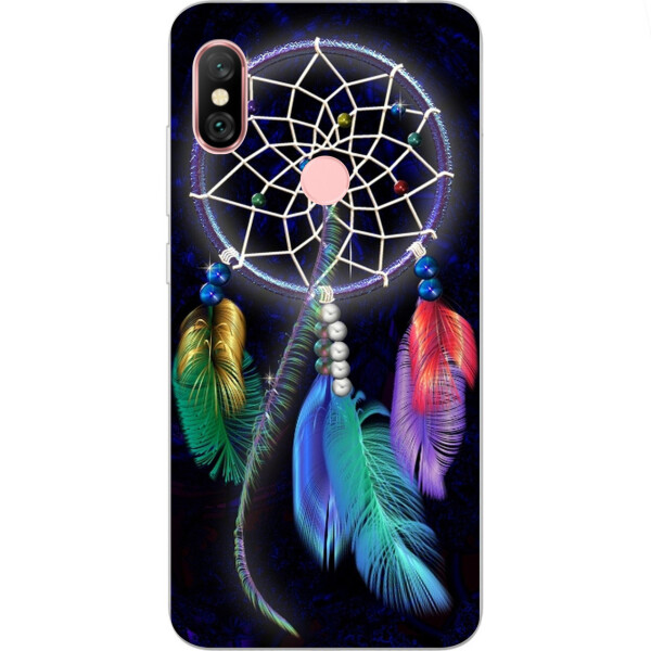 Силиконовый чехол Amstel для Xiaomi Redmi Note 6 Pro с картинкой Ловец снов на черном фоне
Силиконовый чехол Amstel для Xiaomi Redmi Note 6 Pro с картинкой Ловец снов на черном фоне
