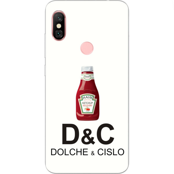 Антибрендовый силиконовый чехол Amstel для Xiaomi Redmi Note 6 Pro с картинкой Dolche и Cislo
Антибрендовый силиконовый чехол Amstel для Xiaomi Redmi Note 6 Pro с картинкой Dolche и Cislo