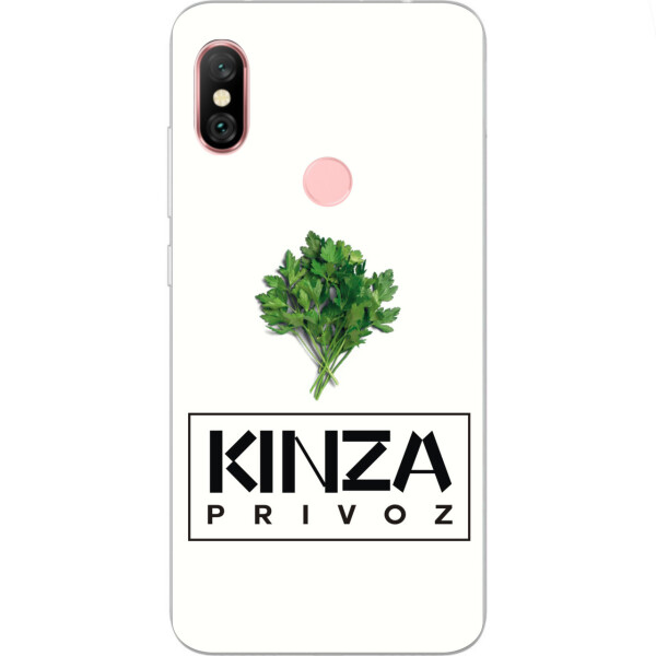 Антибрендовый силиконовый чехол Amstel для Xiaomi Redmi Note 6 Pro с картинкой Kinza Privoz
Антибрендовый силиконовый чехол Amstel для Xiaomi Redmi Note 6 Pro с картинкой Kinza Privoz