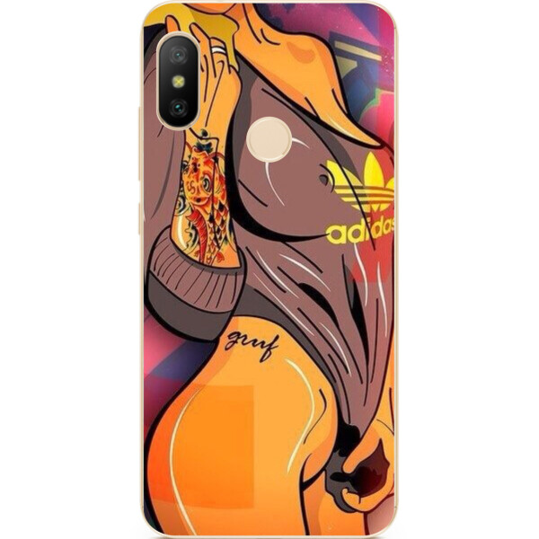 Силиконовый чехол бампер Amstel для Xiaomi Mi A2 Lite с картинкой Девушка в майке adidas
Силиконовый чехол бампер Amstel для Xiaomi Mi A2 Lite с картинкой Девушка в майке adidas