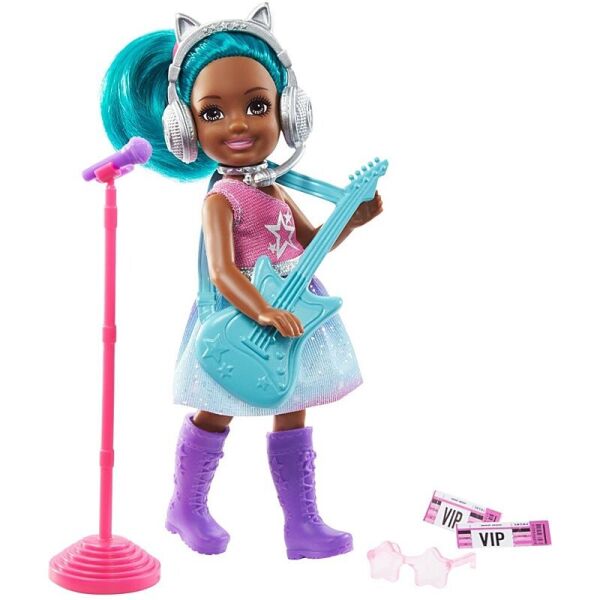 Кукла Барби Челси Я могу быть Рок-звезда Barbie Chelsea Can Be Playset with Blue Hair Rockstar Doll GTN89
Кукла Барби Челси Я могу быть Рок-звезда Barbie Chelsea Can Be Playset with Blue Hair Rockstar Doll GTN89